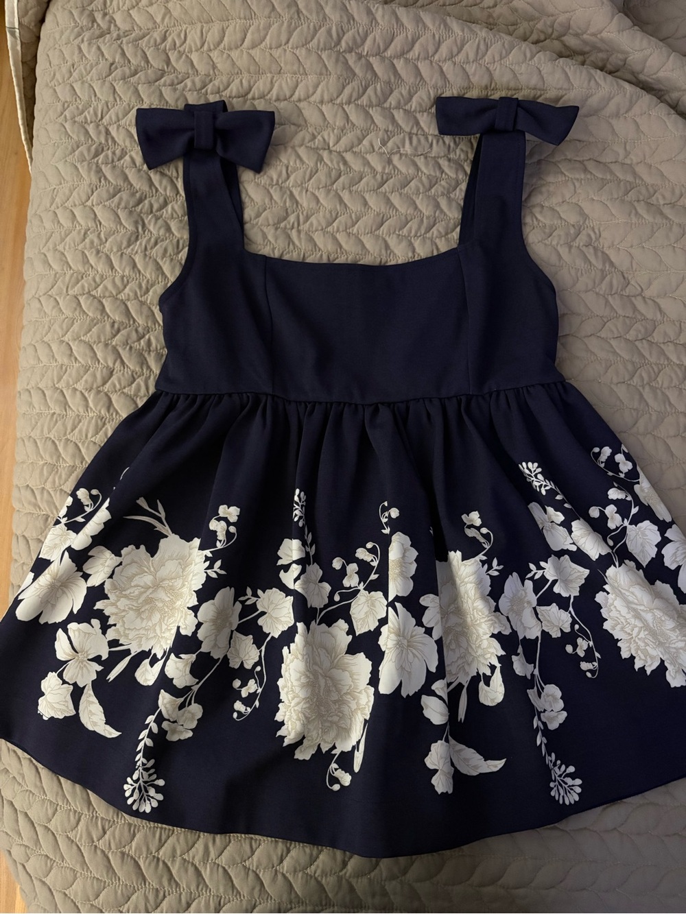Maeve Bow-Strap Babydoll Top